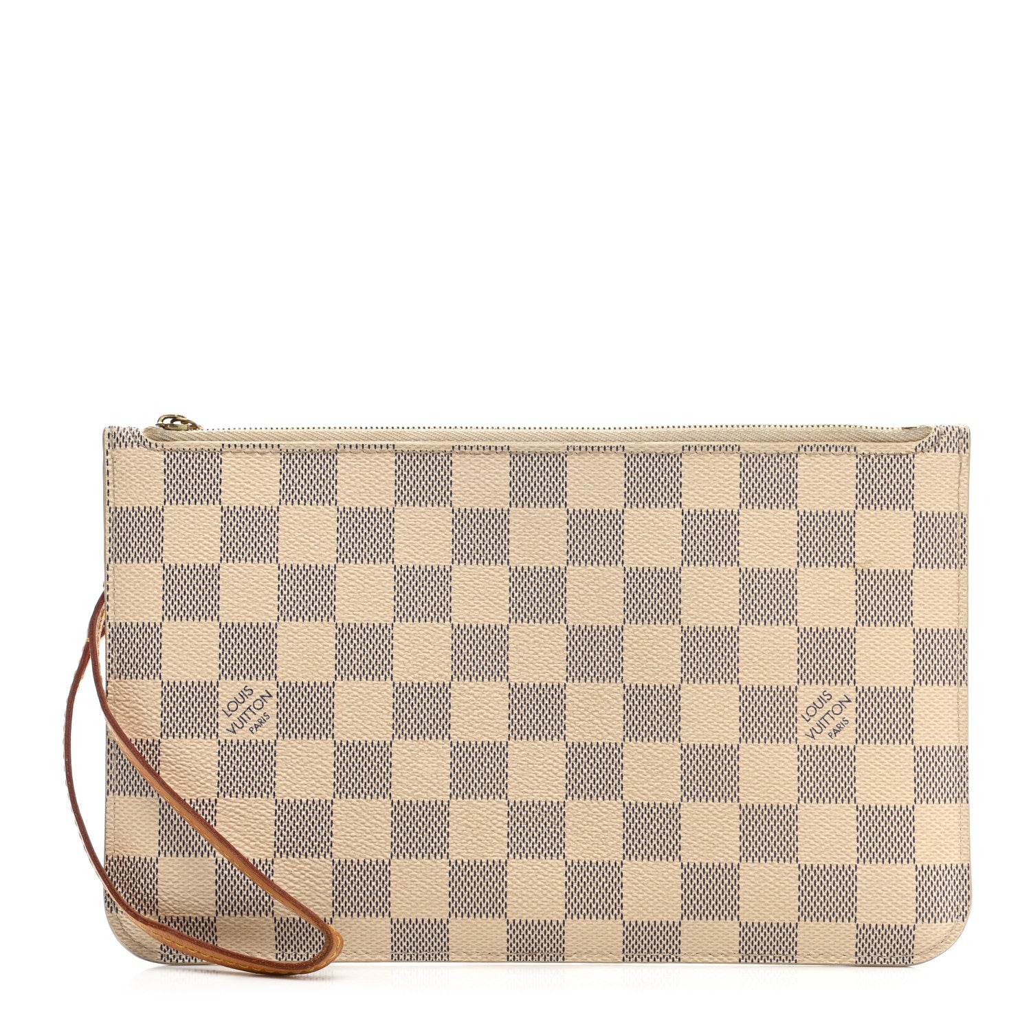 Louis Vuitton Damier Azur Neverfull MM GM Pochette 1 of 10
