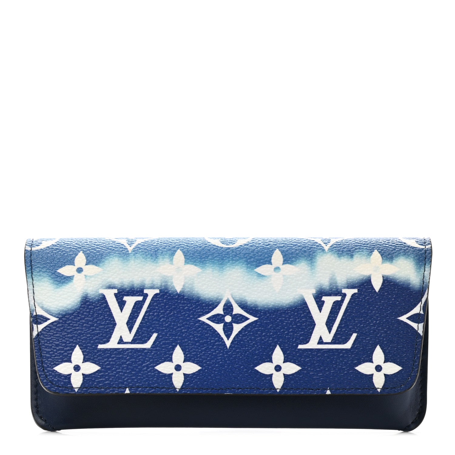 Louis Vuitton Monogram Escale Sunglass Case Blue 1 of 8