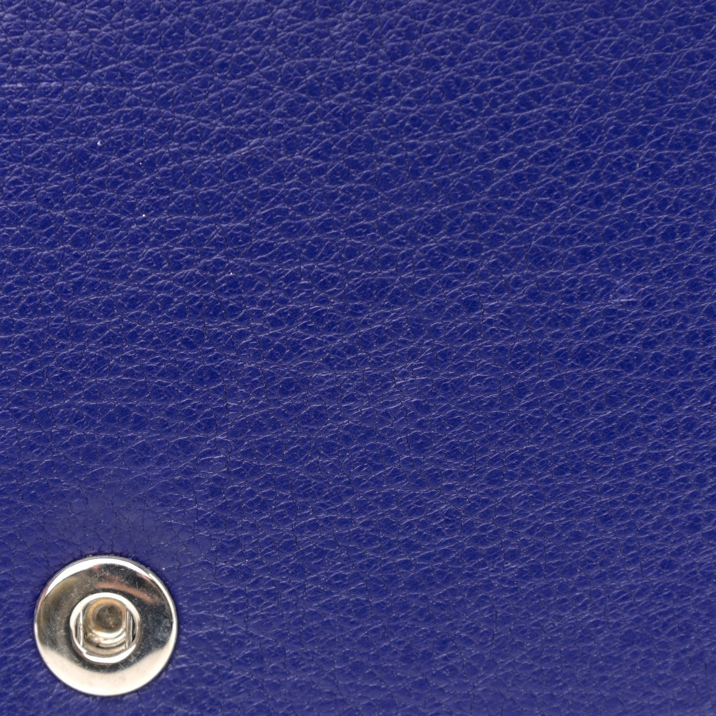 Sugar Goatskin Pandora Chain Wallet Cobalt Blue