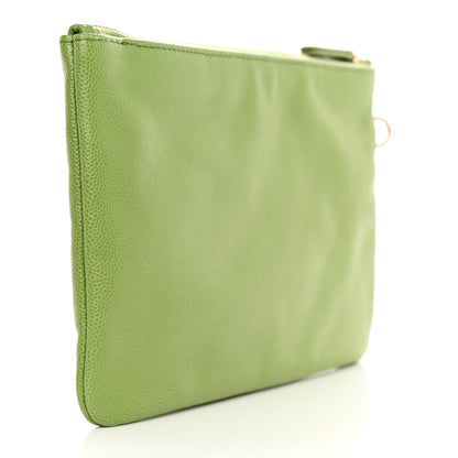 Chanel Caviar Chanel 22 Removable Pouch Green 3 of 5