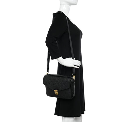 Louis Vuitton Empreinte Pochette Metis Black 2 of 11