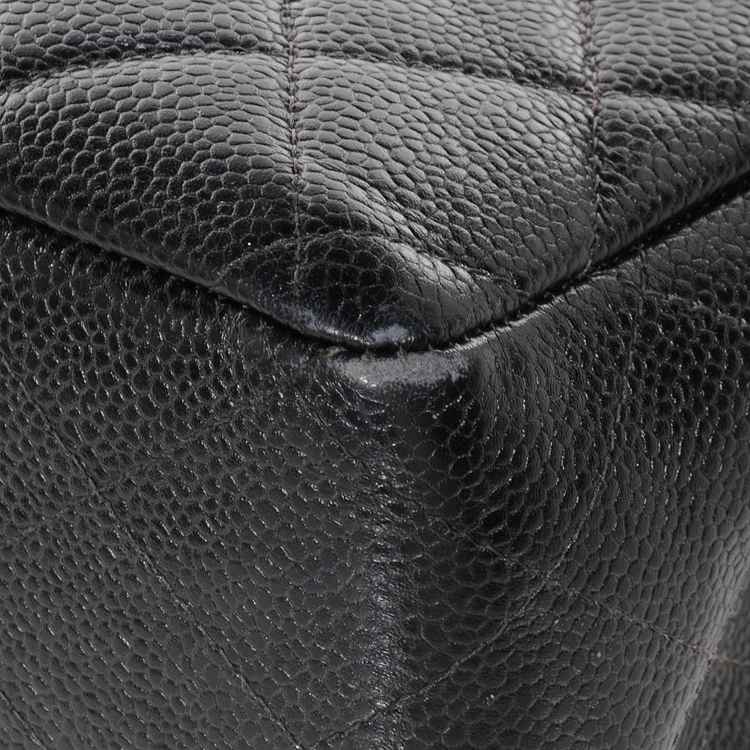 Chanel Caviar Jumbo Single Flap Black 9 of 9
