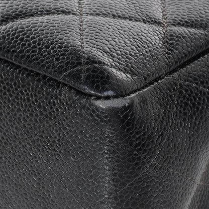 Chanel Caviar Jumbo Single Flap Black 9 of 9