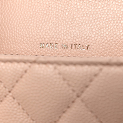Chanel Caviar Quilted Mini Clutch With Chain Light Beige 7 of 8
