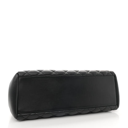Versace Nappa Quilted Medusa Chain Bag Black 4 of 11