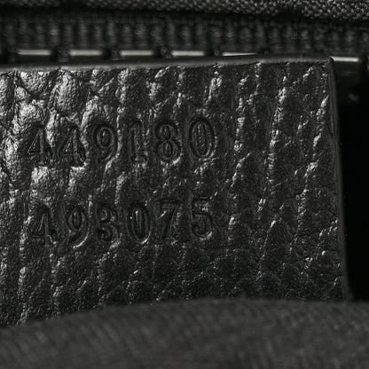 Gucci Nylon Monogram XL Duffle Bag Black 6 of 11