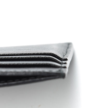 Prada Saffiano Shine Monochrome Card Holder Black 8 of 9