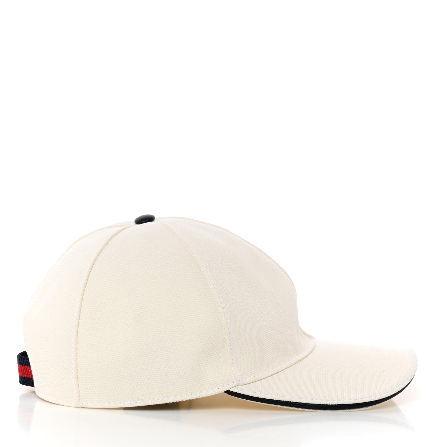 Gucci Canvas Web Baseball Hat L White 5 of 11