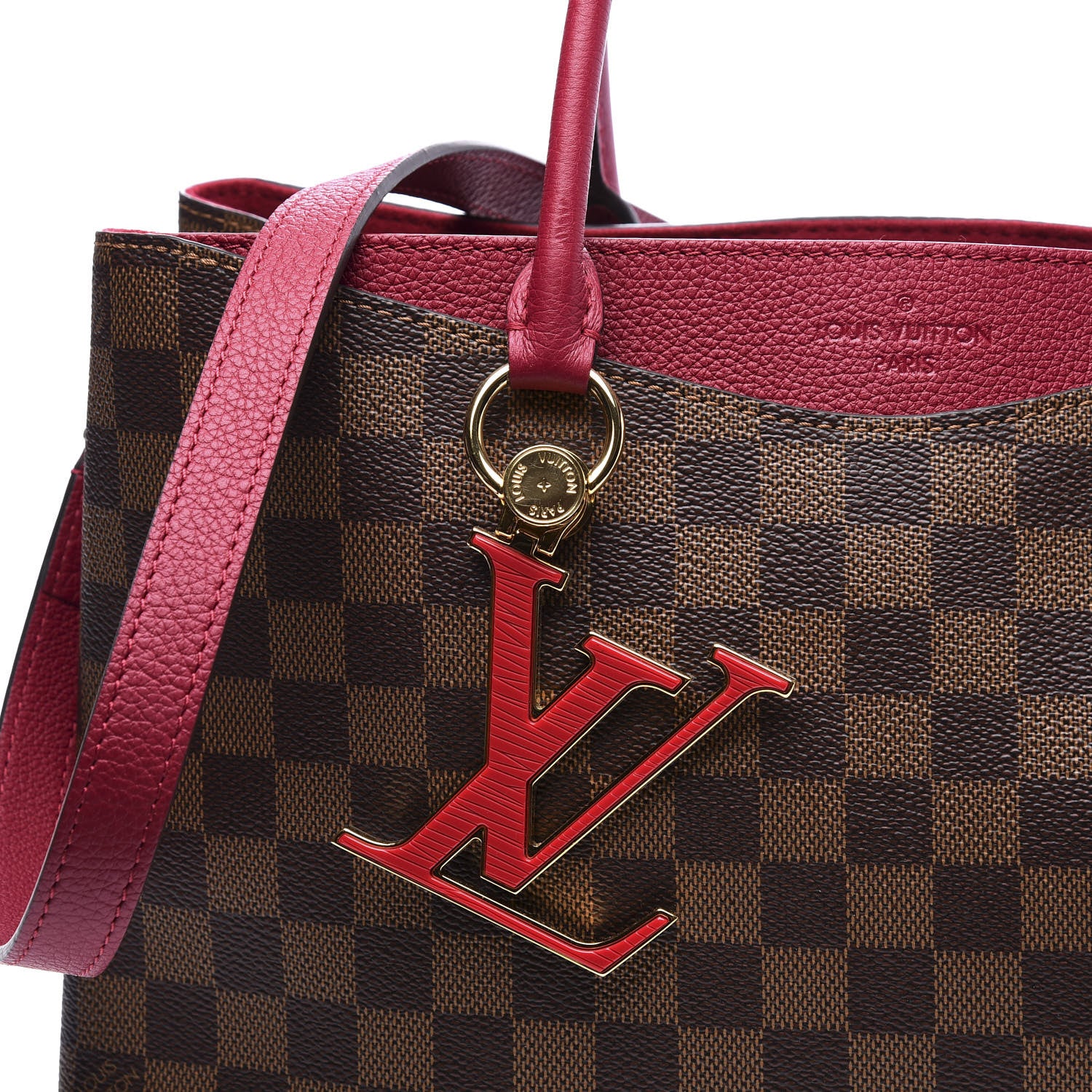 Louis Vuitton Damier Ebene LV Riverside Lie De Vin 10 of 11