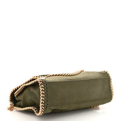 Stella McCartney Shaggy Deer Mini Falabella Shoulder Bag Stone Green 4 of 10