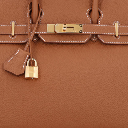 Hermes Togo Birkin 30 Gold 8 of 10
