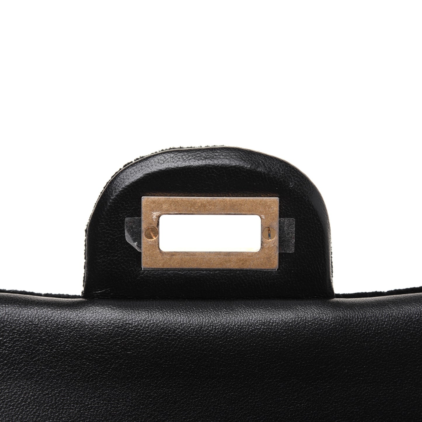 Velvet Chevron Quilted 2.55 Reissue 225 Flap Black