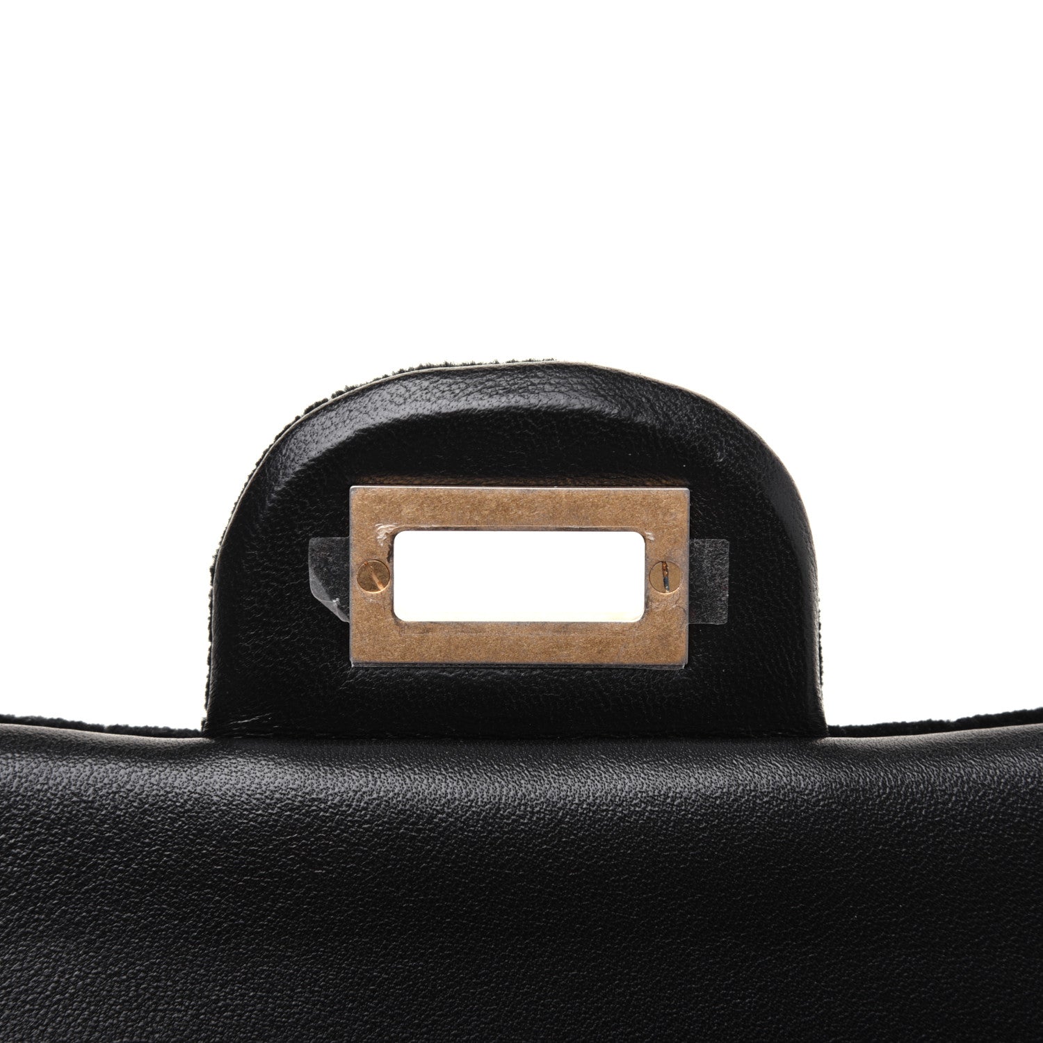 Chanel Velvet Chevron Quilted 2.55 Reissue 225 Flap Black 12 of 17
