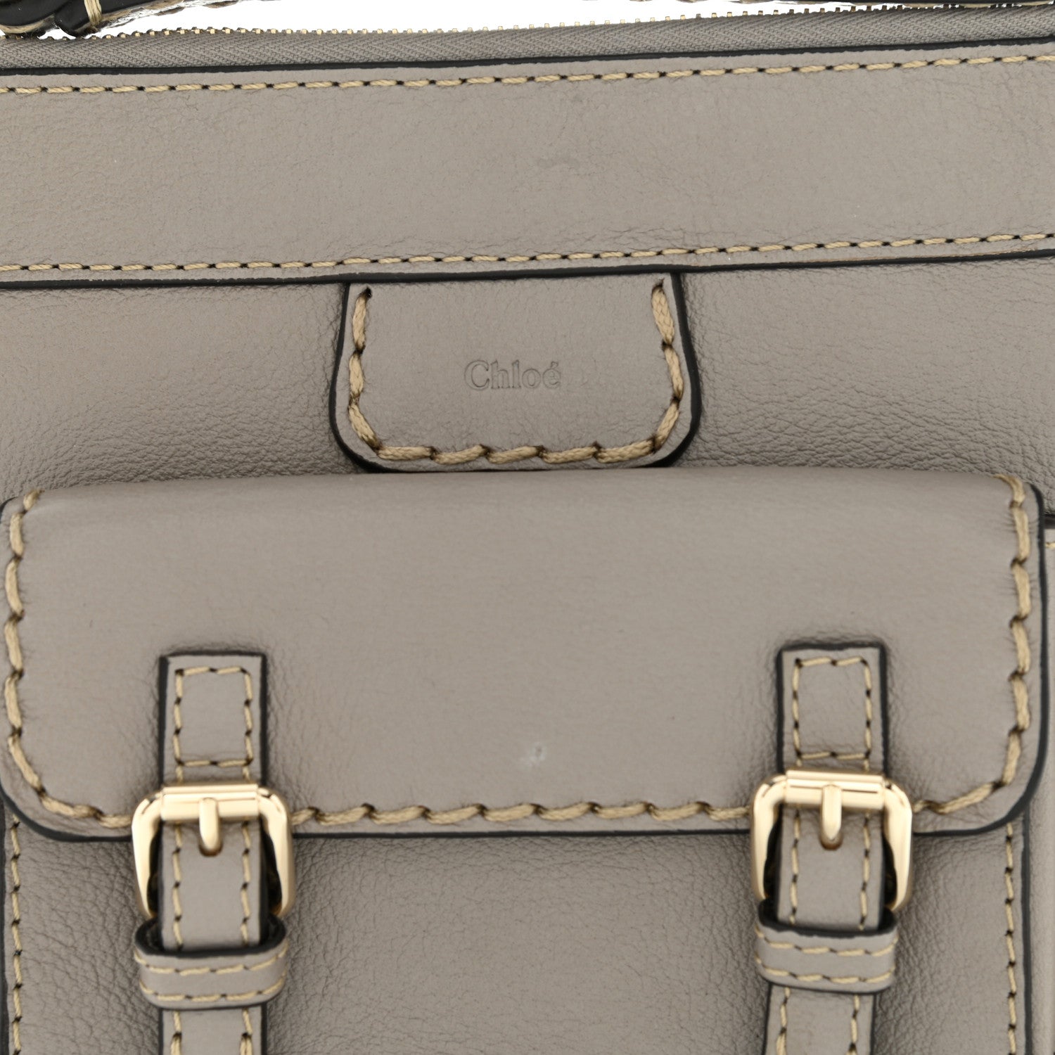 Chloe Buffalo Edith Small Pouch Cashmere Grey 6 of 12