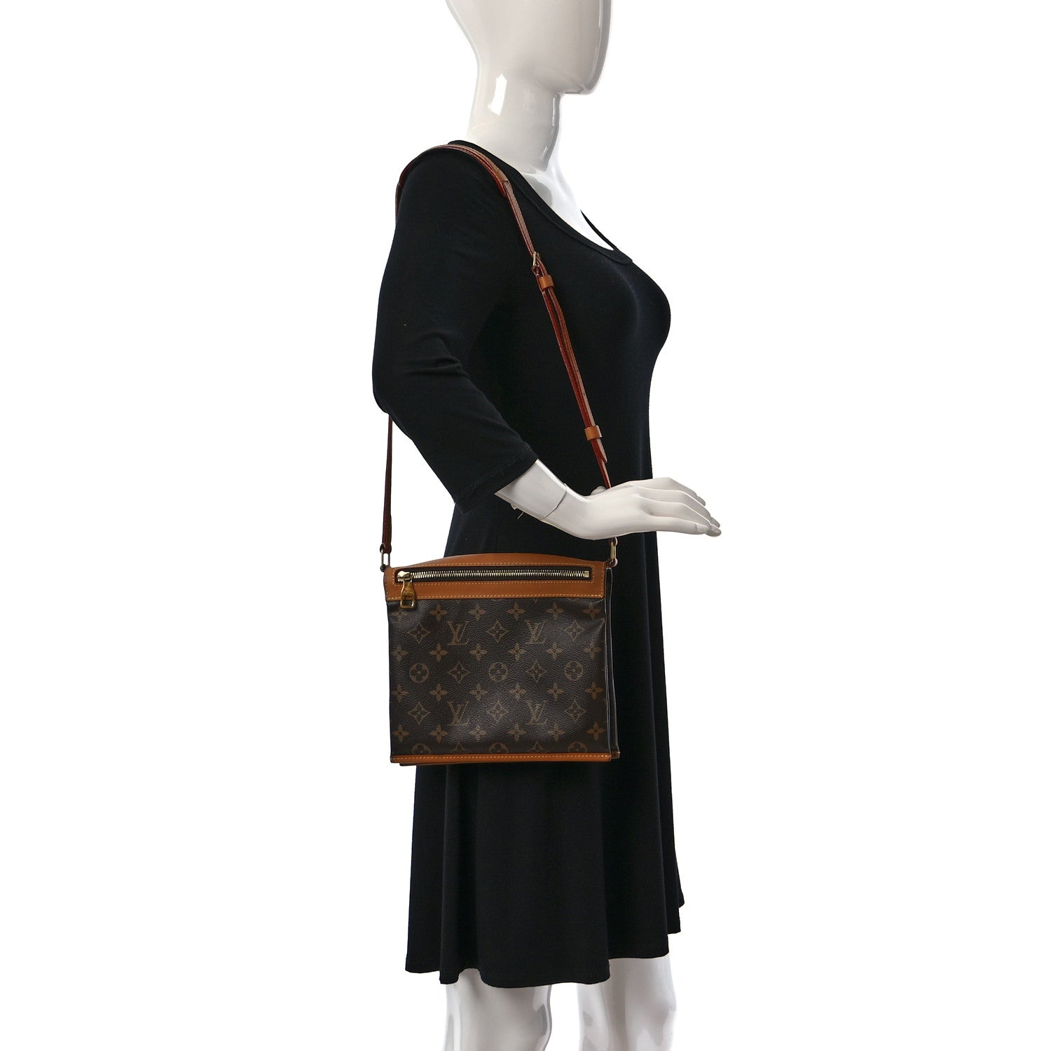 Louis Vuitton Monogram Saumur Messenger PM 3 of 10