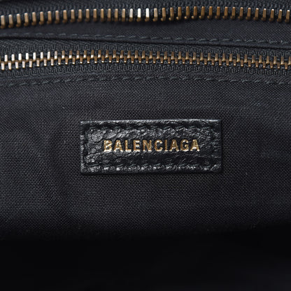 Balenciaga Agneau Classic Hardware Graffiti All Over S City Black 6 of 9