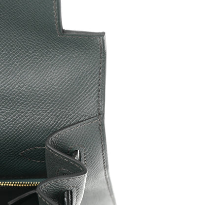 Hermes Epsom Kelly Sellier 28 Bleu Orage 14 of 16