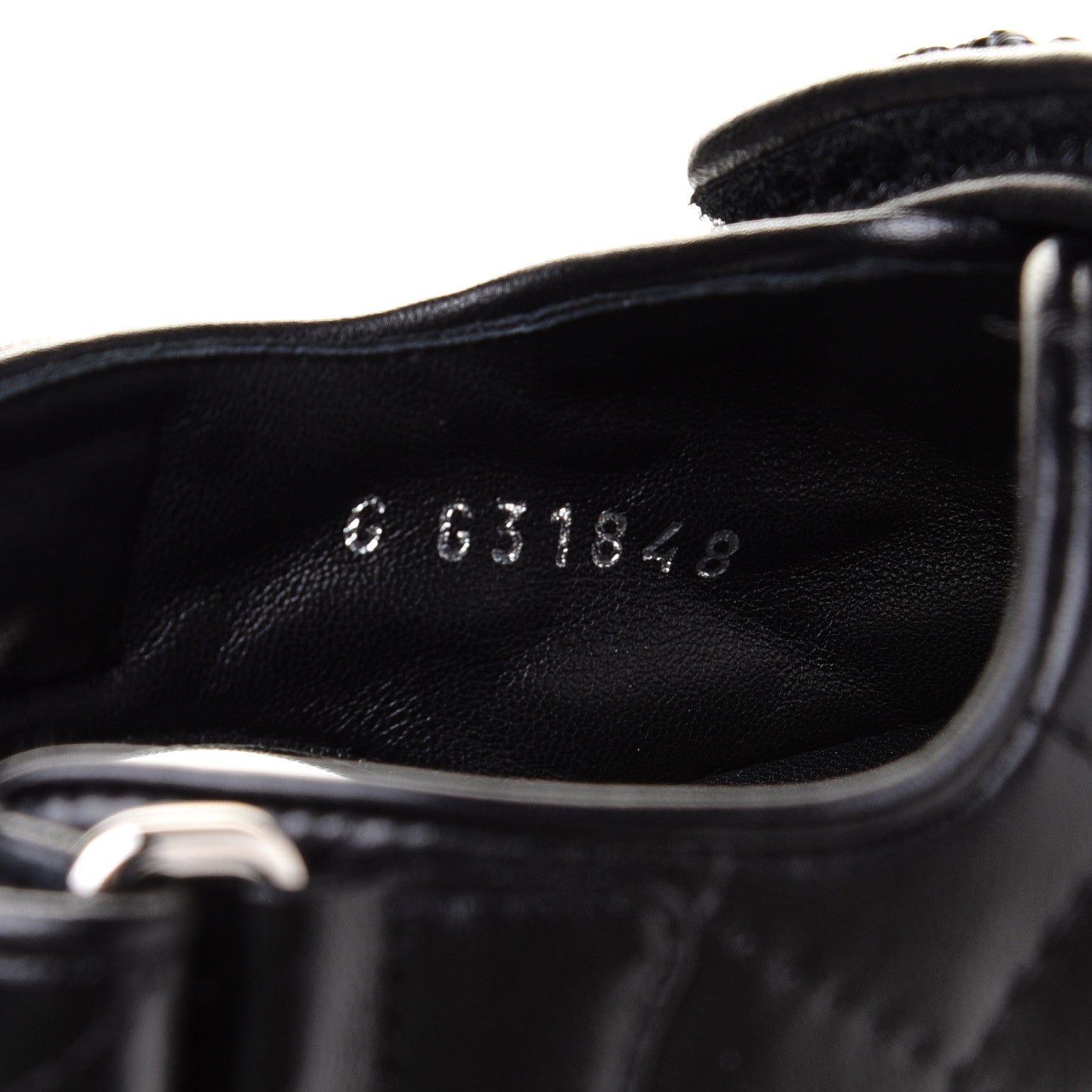 Chanel Lambskin Quilted Velcro Dad Sandals 36 So Black 9 of 10