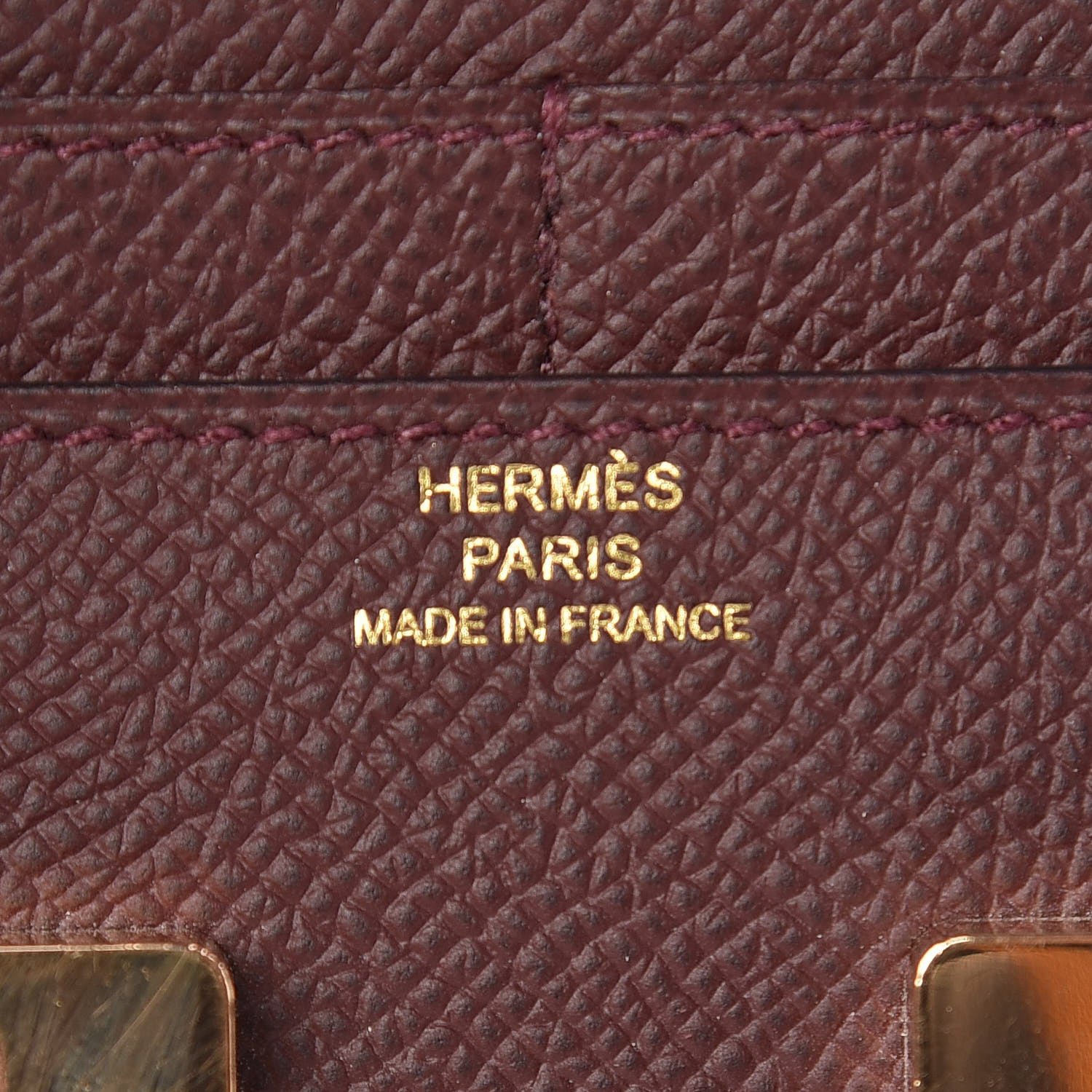 Hermes Epsom Constance Short Wallet Bordeaux 6 of 8