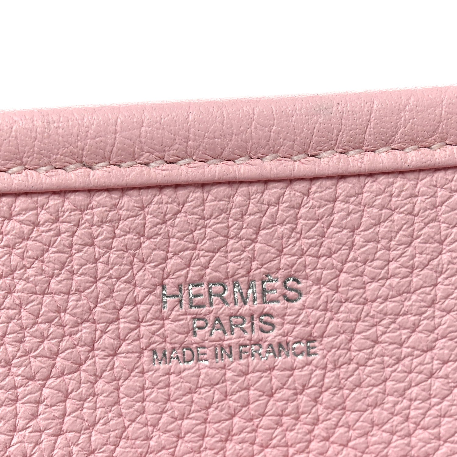 Hermes Taurillon Clemence Evelyne III GM Rose Sakura 6 of 9