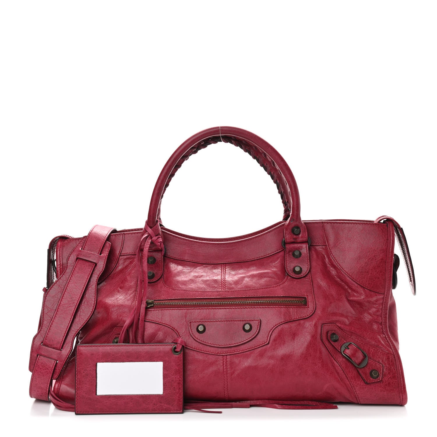 Balenciaga Agneau Classic Hardware Part Time Pourpre 1 of 10