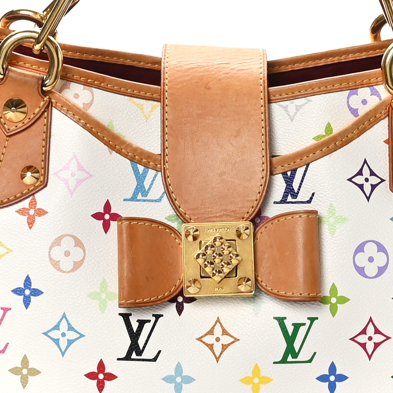 Louis Vuitton Monogram Multicolor Annie GM White 8 of 11