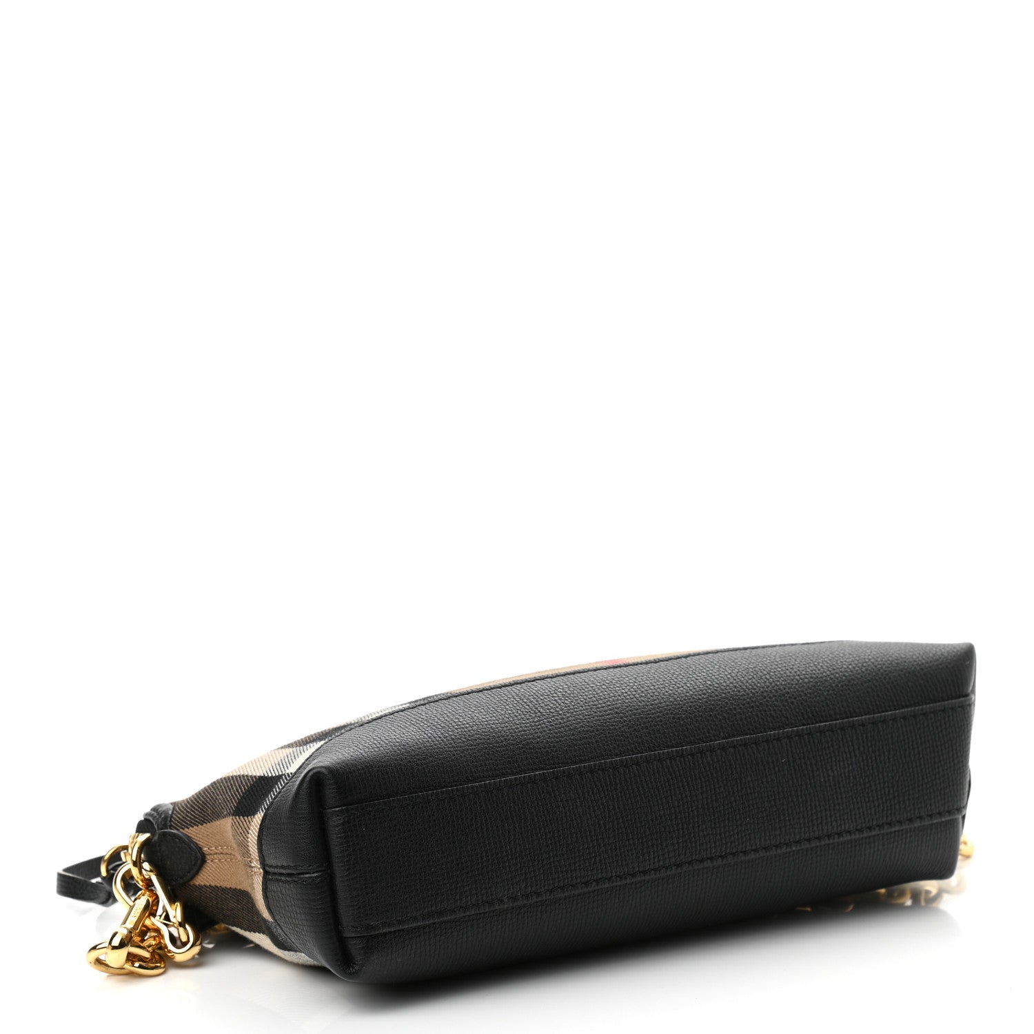Burberry Derby House Check Abingdon Convertible Clutch Black 4 of 12