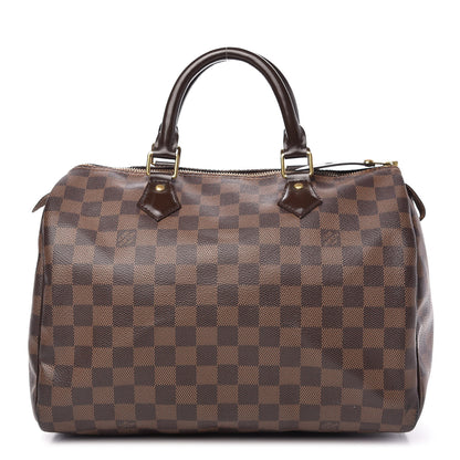 Louis Vuitton Damier Ebene Speedy 30 1 of 10