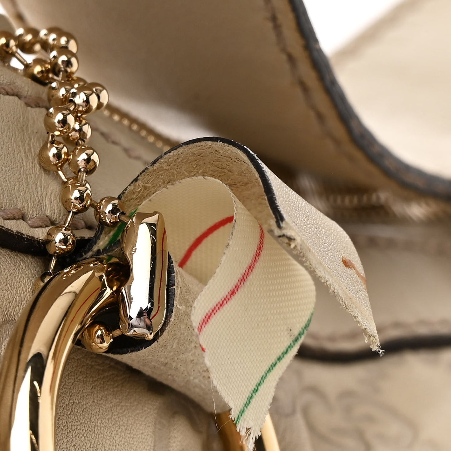 Guccissima Medium Sukey Hobo Off White