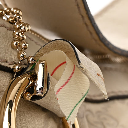 Gucci Guccissima Medium Sukey Hobo Off White 12 of 15