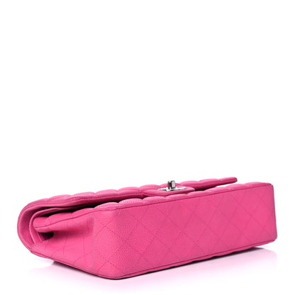 Chanel Iridescent Caviar Quilted Medium Double Flap Pink 3 of 11