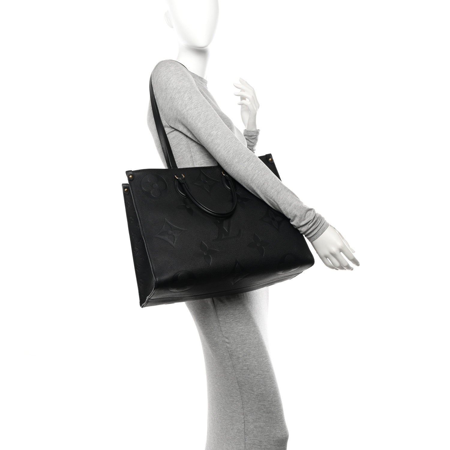 Louis Vuitton Empreinte Monogram Giant Onthego GM Black 2 of 12