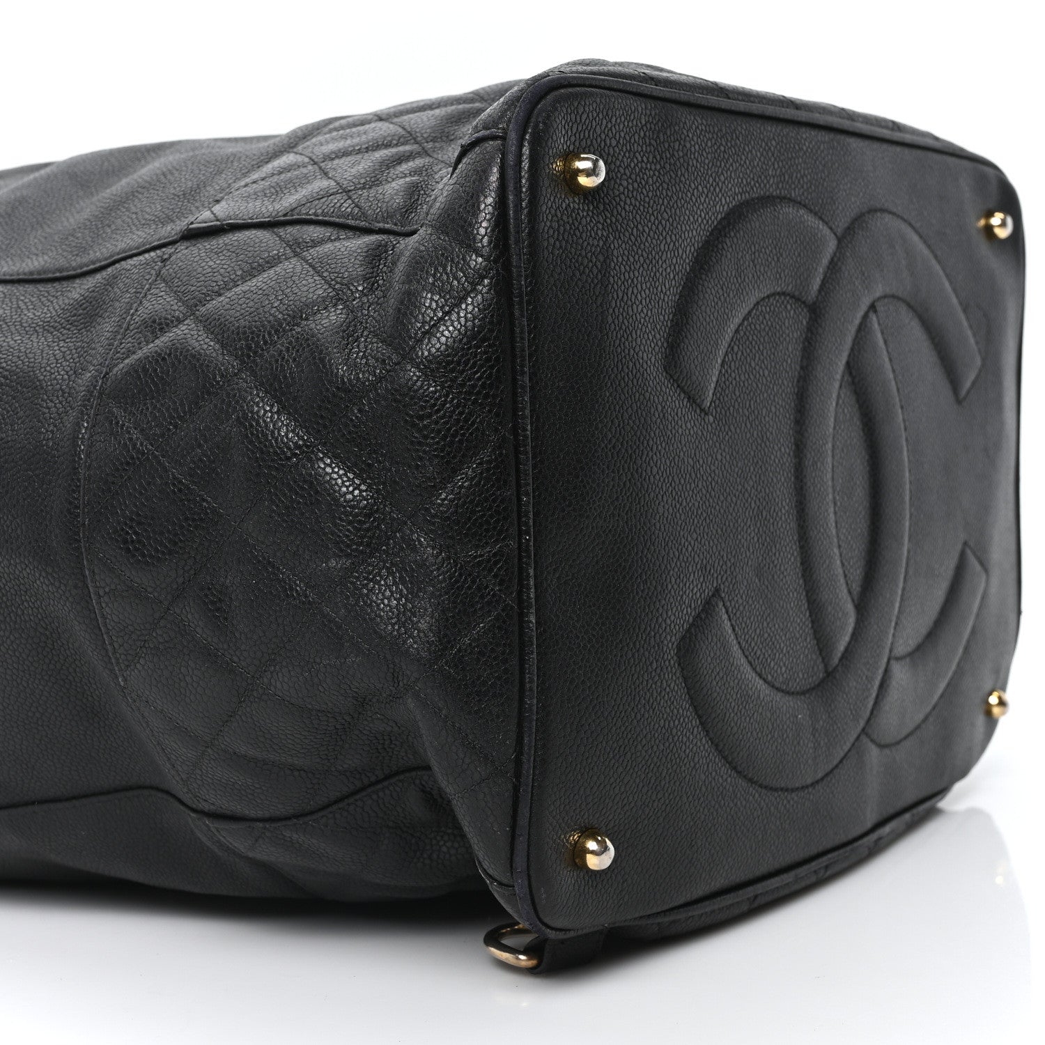 Chanel Caviar Quilted Drawstring Backpack Black 11 of 12