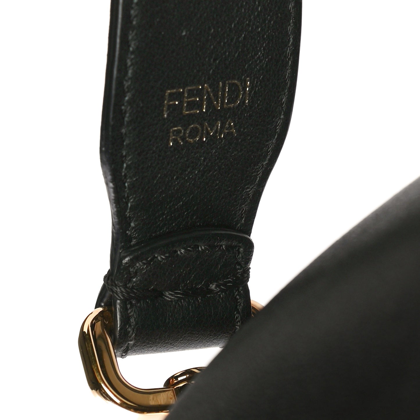 Vitello Grace Matte F is Fendi Grande Mon Tresor Bucket Bag Black