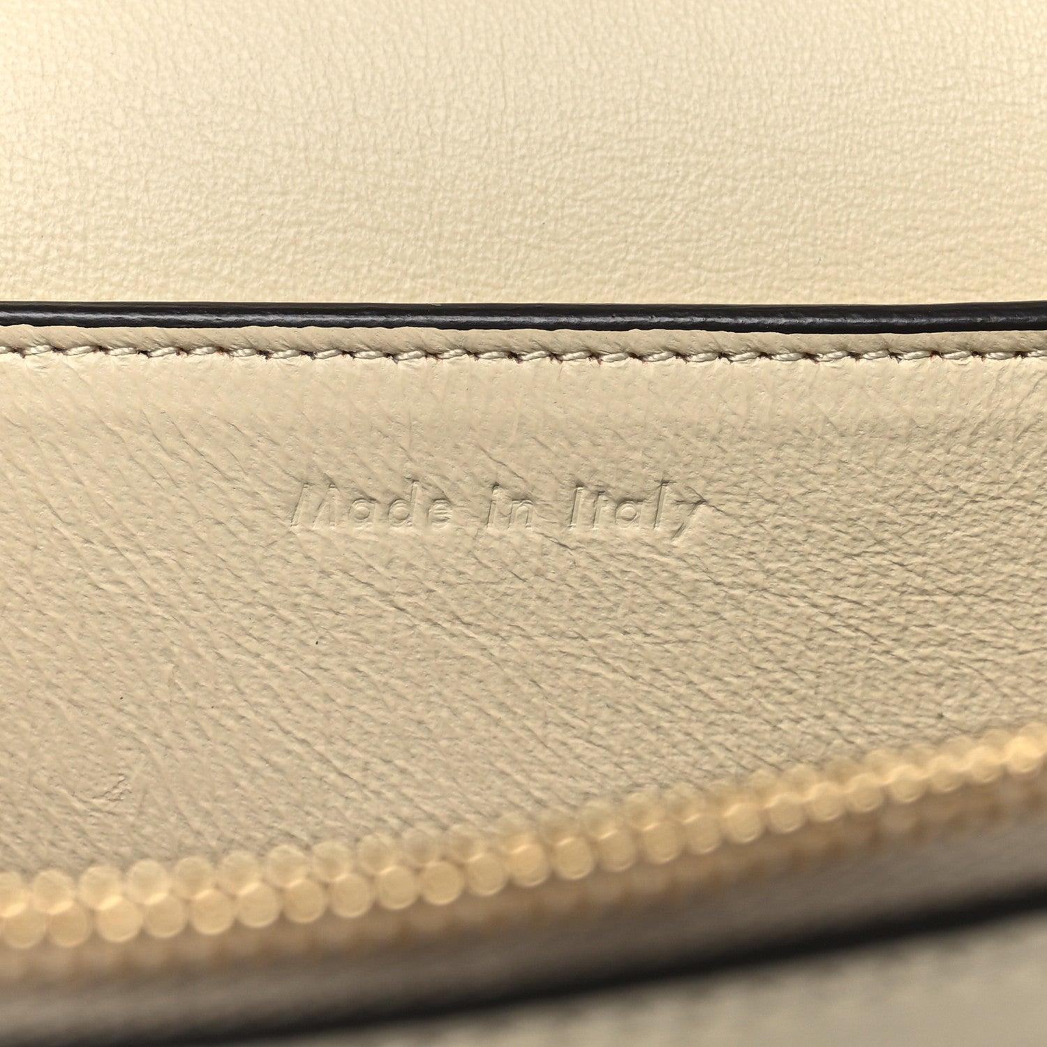 Celine Shiny Smooth Calfskin Medium Frame Shoulder Bag Chalk Mastic 6 of 10