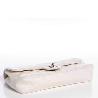 Chanel Caviar East West Flap White 4 of 8