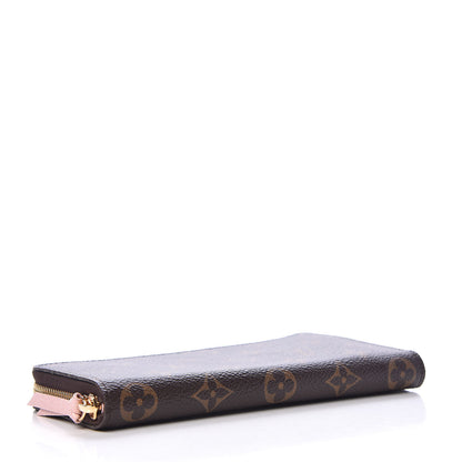 Louis Vuitton Monogram Clemence Wallet Rose Ballerine 3 of 8