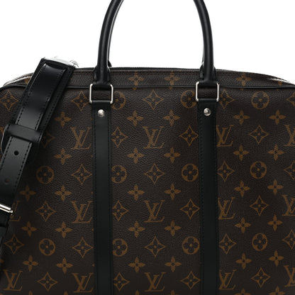 Louis Vuitton Monogram Macassar Porte-Documents Voyage PM Voyage PM 7 of 10