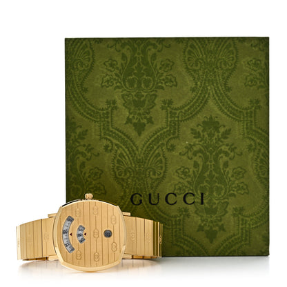 Gucci Stainless Steel 38mm Grip Quartz Watch Gold 5 of 5
