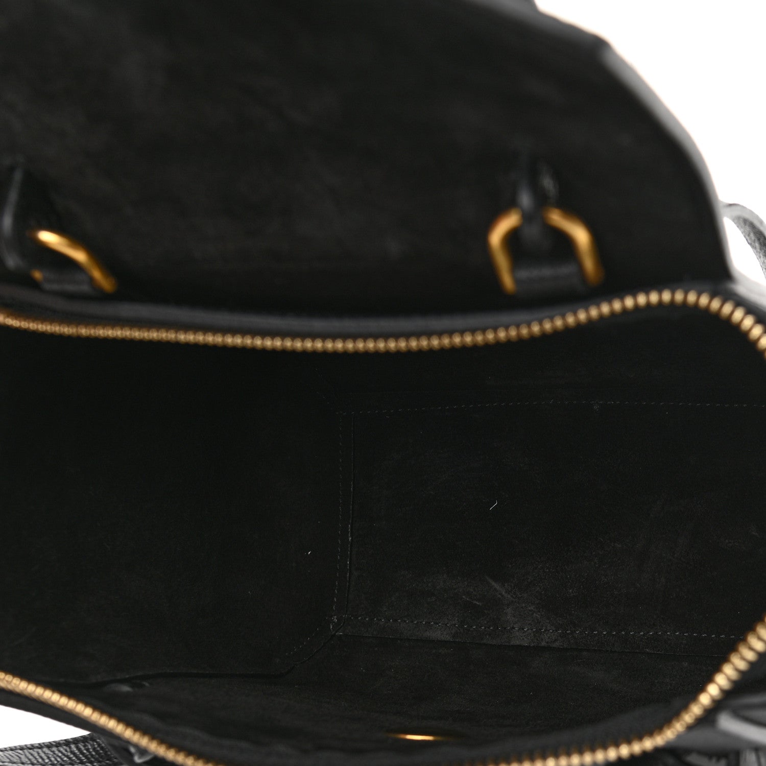 Celine Grained Calfskin Nano Belt Bag Black 5 of 11