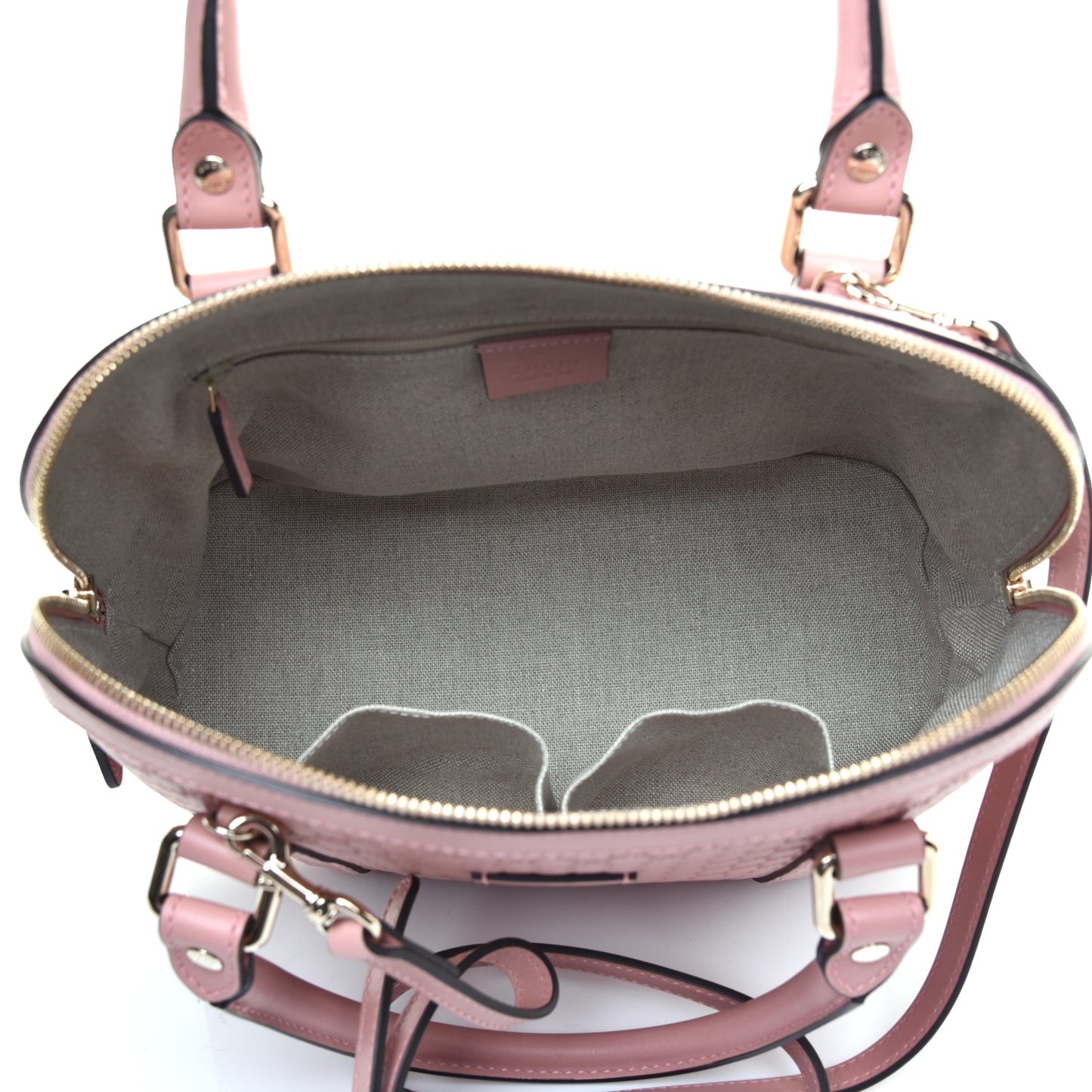 Microguccissima Medium Dome Bag Soft Pink