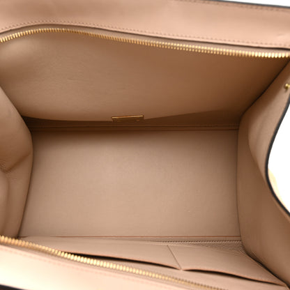 Celine Smooth Calfskin Suede Medium Trapeze Dune 4 of 9