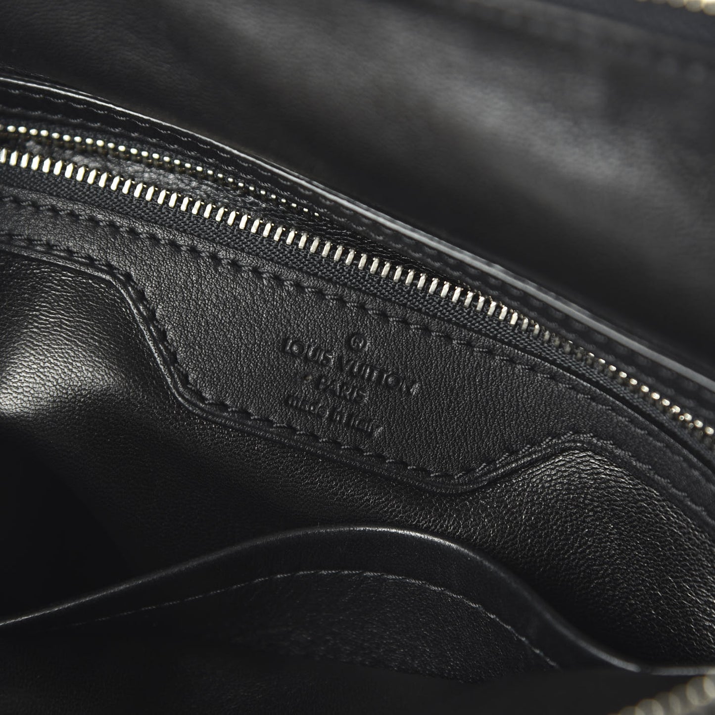 Monogram Suede Antheia IXIA MM Black