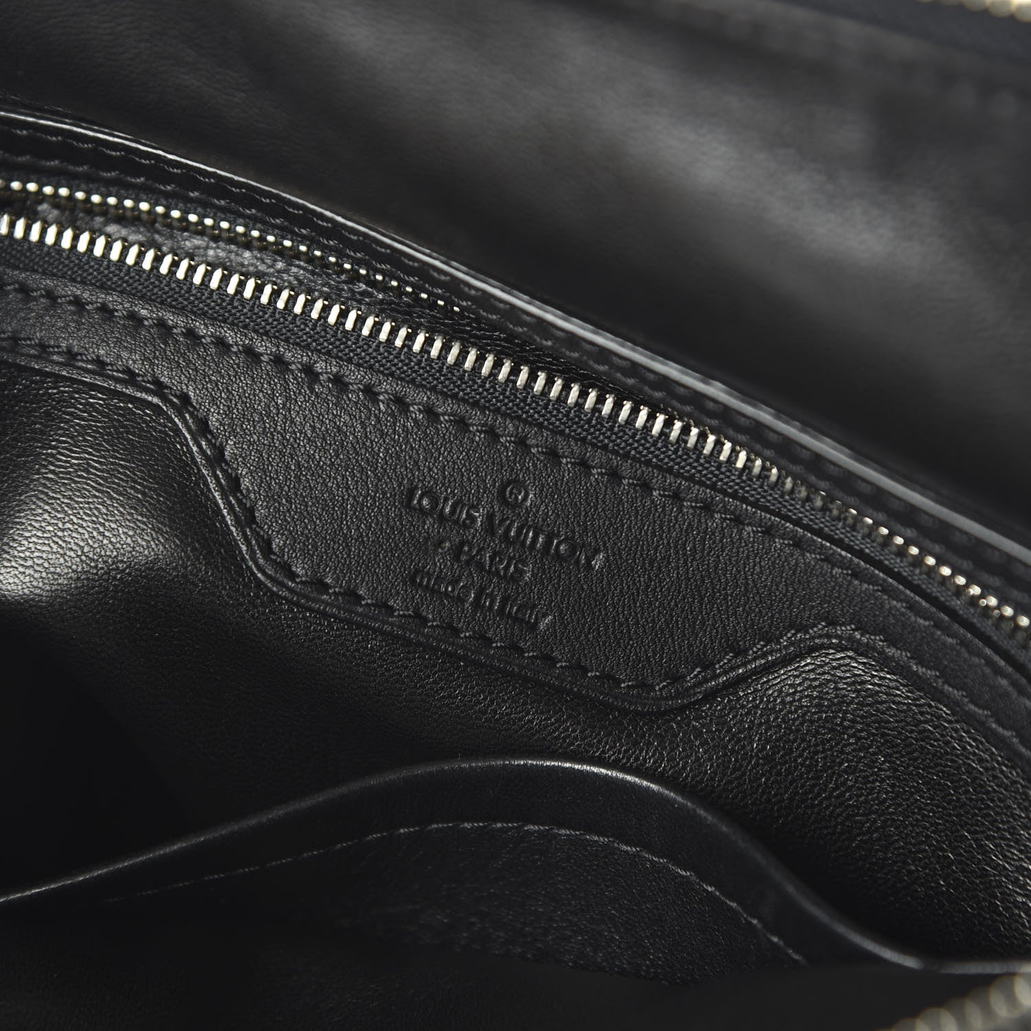 Louis Vuitton Monogram Suede Antheia IXIA MM Black 9 of 11
