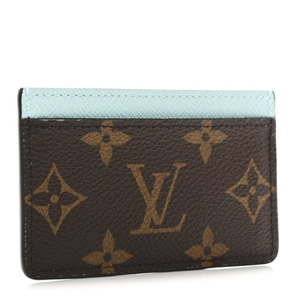 Louis Vuitton Monogram Vivienne Card Holder Animation Blue 3 of 7