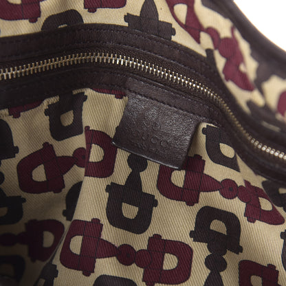 Gucci Guccissima Medium Pelham Shoulder Bag Dark Brown 8 of 12