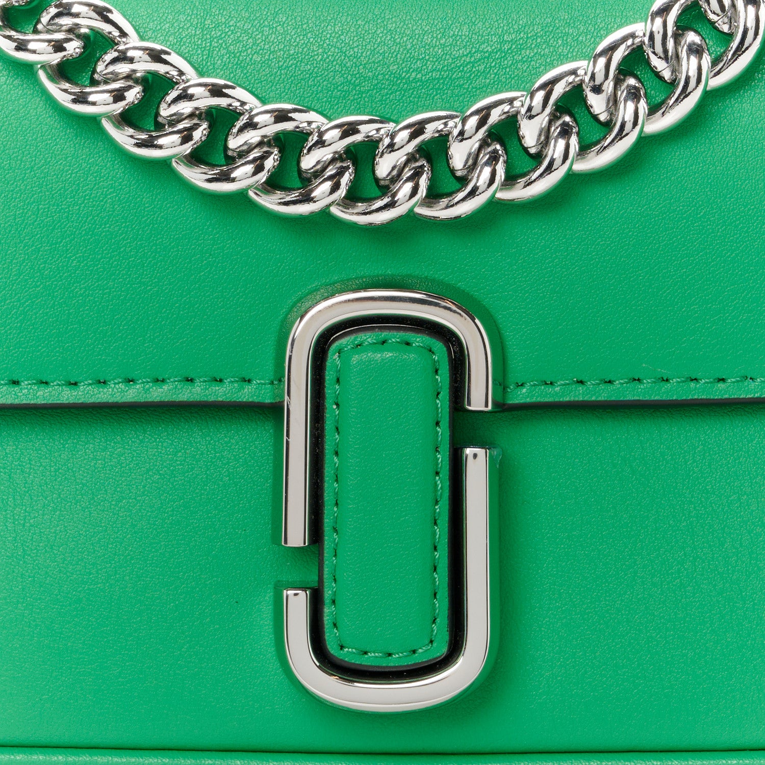 Marc Jacobs Calfskin Mini The J Marc Shoulder Bag Fern Green 9 of 12