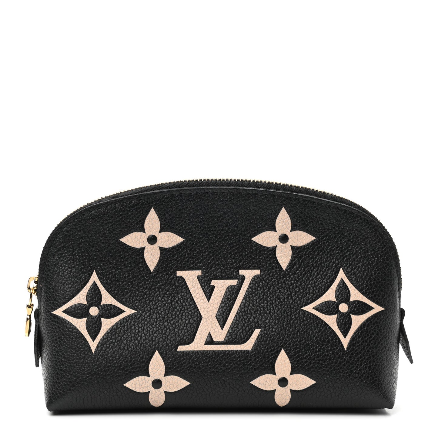 Empreinte Monogram Giant Cosmetic Pouch Black Beige