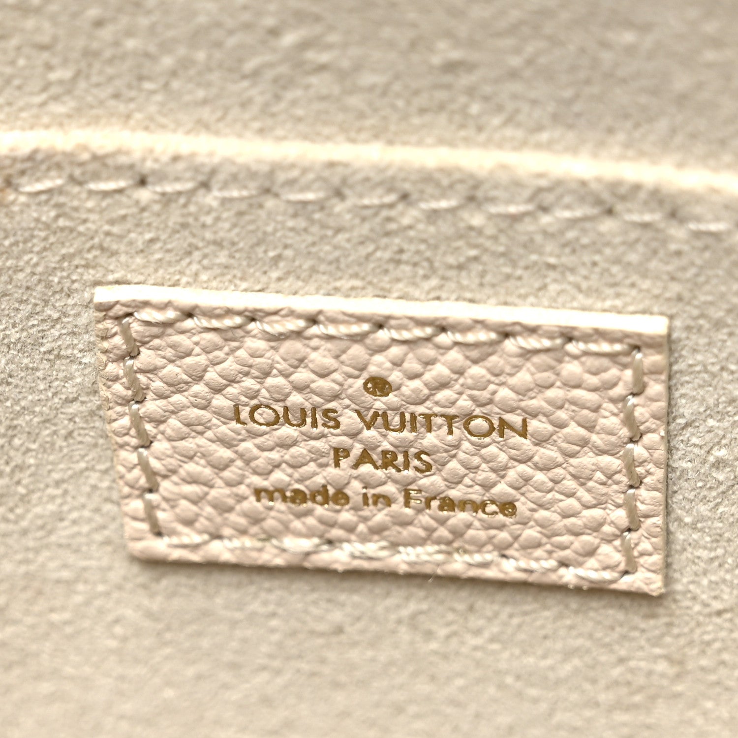 Louis Vuitton Empreinte Monogram Giant By The Pool Petit Sac Plat Cream Saffron 6 of 10