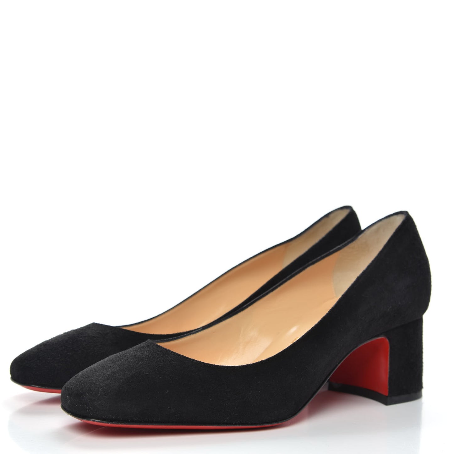 Veau Velours Donna Studs 55 Pumps 36.5 Black